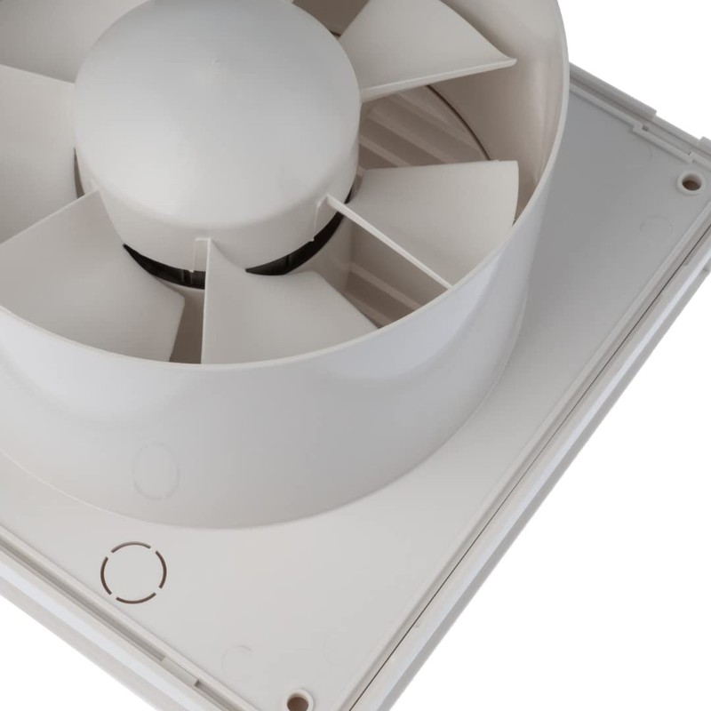 EUROPLAST Diameter 125mm Light Switch Activation Bathroom Extractor Fan with