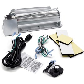 Replacement Fireplace Blower Fan Kit for Superior, Lennox, Astria Fireplaces, FBK-200 80l85 FBK FBK200 Fireplace Blower Kit for Superior sldvt-35nm dr-500cmn sldvt-35ne, Lennox lmdv3530cnm mpd3530cnm