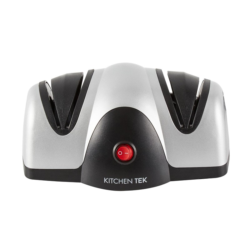 Restaurantware-Kitchen Tek 2-Stage Electric Knife Sharpener, 1 Straight-Edge Knife Sharpener