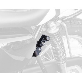 Kijima 303-1623 Meguro S1/W230 ('25-) Motorcycle Parts Helmet Lock Holder, Steel, Anti-Theft, Black