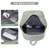 coofay Gym Backpack For Women Waterproof Backpack With Shoe Compartment