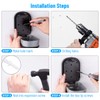 BTNEEU Key Safe Wall Mounted Outdoor, Key Safe with Number