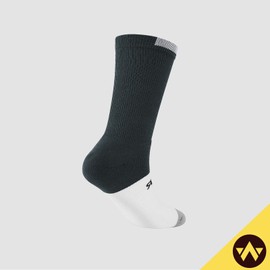 WANDER Men's Athletic Crew Socks - 3 Pairs Moisture-Wicking Cushioned, Ideal for Running Sports and Work Size 9-12