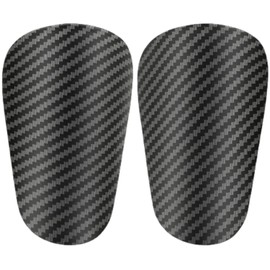 2Pcs Mini Football Shin Guards, Soccer Shin Pads Football Protective Shin Pads Black Miniature Shin Guards for Men Women Boys Girls