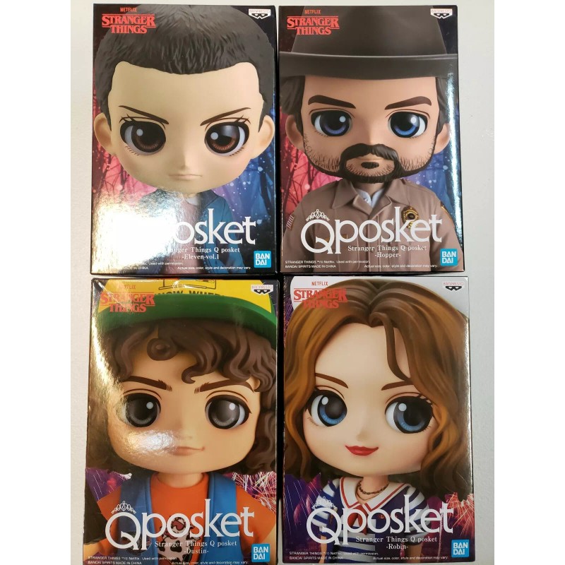Stranger Things Qposket Stranger Things Figures Bundle -Eleven Robyn Harper