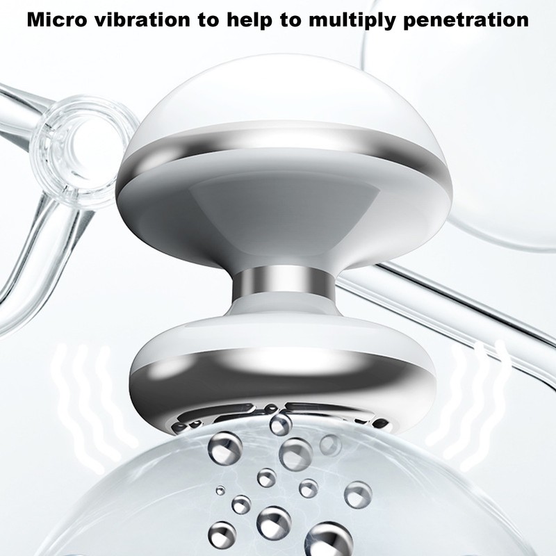 Magnetic Face Massager Micro Vibration Beauty Instrument Serum Importing Skin