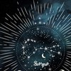 Nacnic Poster with the constellation Scorpius. Poster with zodiac symbol