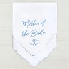 W&F GIFT Wedding Handkerchief - 12" x 12" - Something
