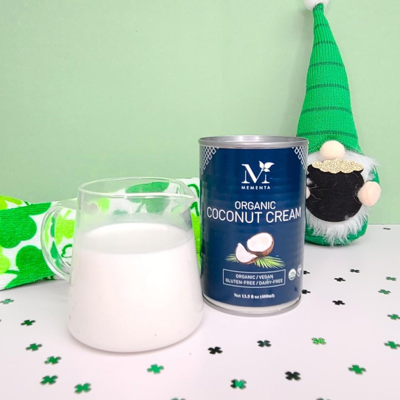 Mementa Inc Organic Coconut Cream 400 ml Can (Pack of