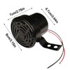 Dog Barking Horn for Motorcycle | 12V-80V Reversing Warning Alarm