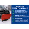 UHMW ATV/UTV Snow Plow Poly Cutting Edge Industrial Strength 1/2"