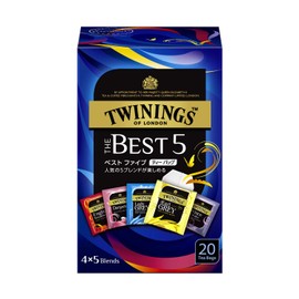 Kataoka Bussan Twining Tea Bags, The Best Five 20 Bags