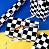 WRAPAHOLIC Checkered Flag Wrapping Paper Roll - 17 Inch x