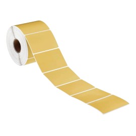 Etiquetas Térmicas Directas 2.25×1.25 PuLG. (rollo Con 1000) Color Café