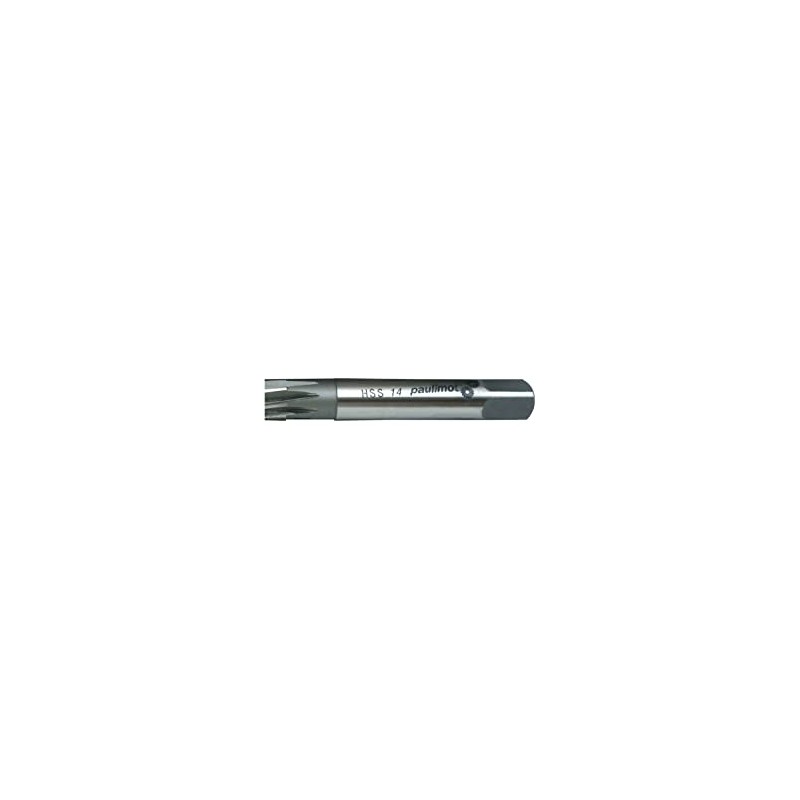 Paulimot Hand Reamer Hss Fit H7: 14 mm