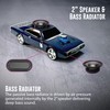 QFX Bluetooth 1968 Retro Muscle Car Replica Speaker, Dual 2-inch