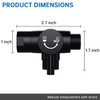 G-Promise Solid Metal Shower Arm Diverter for Hand Held Showerhead