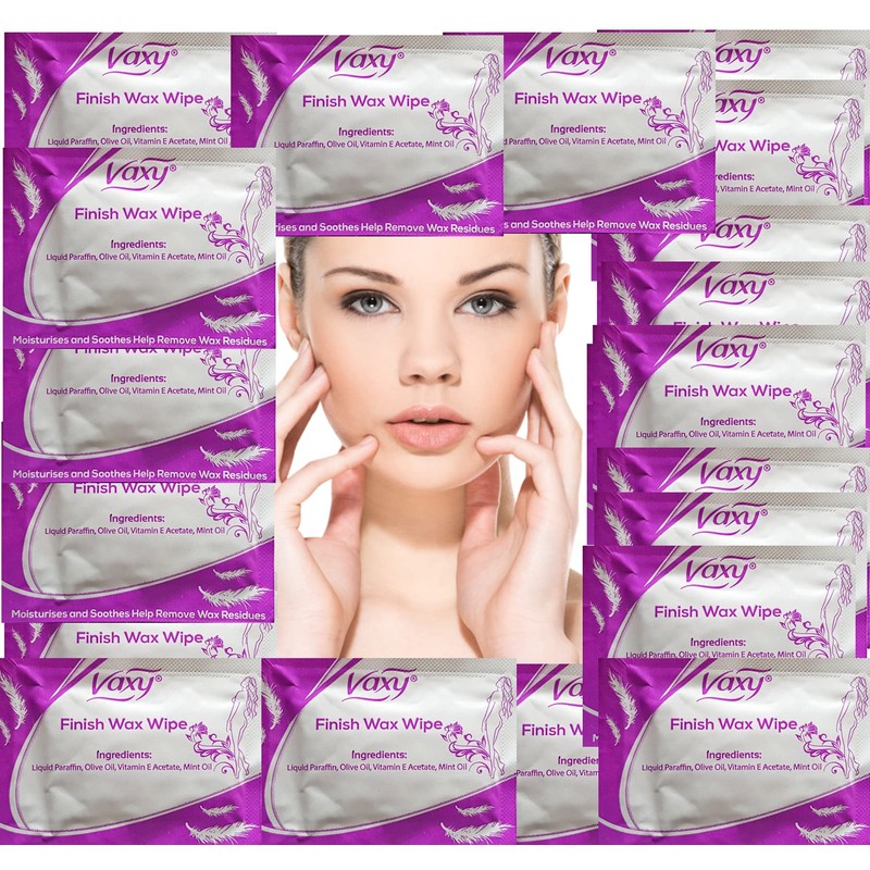 After Waxing Wipes, Body Waxing Post Wax treatment, Waxing kit,