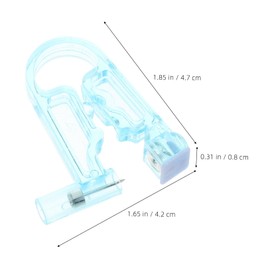 2pcs Portable Ear Piercing Tool for Adults Easy to Use Ear Piercer for Home Travel Piercing Experience