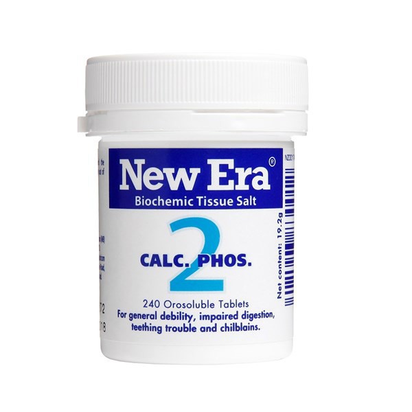 New Era No.2 Calc Phos - The cell builder - 240 orosoluble tablets