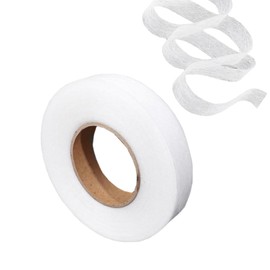 Lyqaq 70 Yards Wonder Web, 20mm Wide Hemming Tape Wide No Sewing Iron on Tape Roll Fabric Fusing Tape for Jeans Curtains Clothes, Sewing Bonding Long Badges Webbing for Craft Tailor