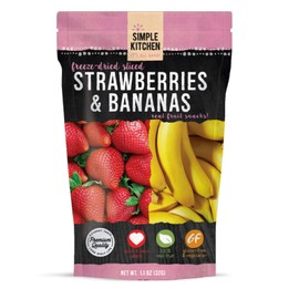 Simple Kitchen FD Strawberries & Bananas Single Pouch
