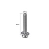 sourcing map M2.5 x 16mm Stainless Steel Phillips Pan Head
