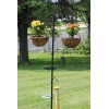 Ashman Online 91" Bird Feeding Station Metal Deck Pole Wild