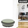 WAGNER Floor Door Stopper Big Disk Colour Green - Diameter