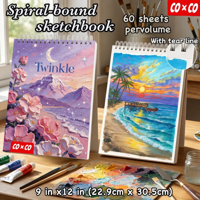 2pzs Cuaderos Acuarelas Sketchbooks De Dibujos 120 Hojas A4