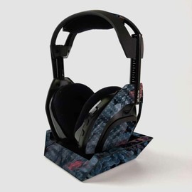 MightySkins Carbon Fiber Skin For ASTRO Gaming A50 Wireless Headphones + Base Station - Storm Cloud | Protective, Durable Textured Carbon Fiber Finish | Easy To Apply | Made in the USA