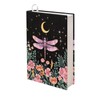 Gomyblomy Moon Dragonfly Print Book Sleeve Covers for Paperbacks Hardcover