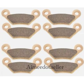 Unbranded Front & Rear Brake Pads For John Deere Gator XUV 620i 850D Diesel TX