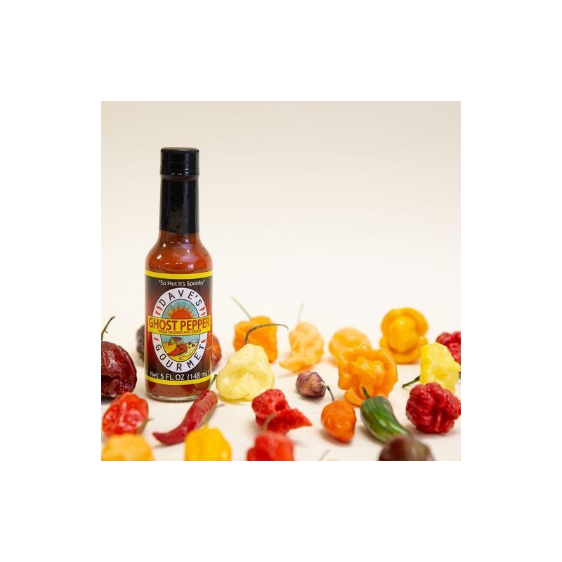 Dave's Gourmet Ghost Pepper Jolokia Sauce - Size: 1 Gallon