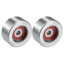 uxcell 2pcs Idler Pulley for Lexus ES350 GS350 GS450h IS350 RX350 2007-2021 for Toyota 4Runner Camry Tacoma RAV4 Tundra Highlander Sienna 2003-2021 Drive Belt Idler Pulley No.16604-31020
