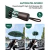 TECKNET Umbrella, automatic folding umbrella, pocket umbrella, stormproof, easy to