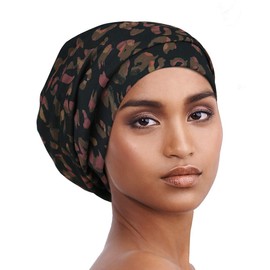 Alnorm Soft Satin Lined Beanie Cap for Men & Women Casual Turban