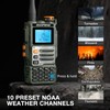 BAOFENG K63 Tri-Band Two Way Radio, UHF/VHF/1.25M Handheld Ham Radio