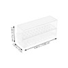 Nail Drill Holder 30 Holes Nail Bit Holder Plastic Container