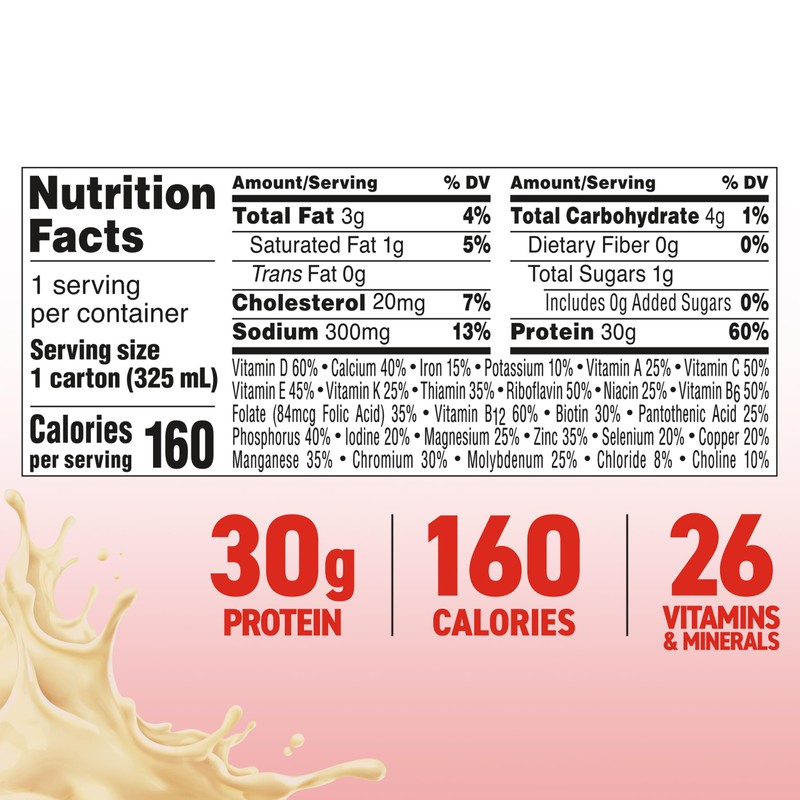 BOOST MAX Protein Shakes Ready to Drink - 30g High