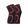 AA-02 Basic Knee Support 1pc for Hiking, Fitness, Tennis Knee Brace Black/S 3ea
