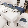 Rectangular Waterproof PVC Tablecloth, Tablecloth for Dining Room, Garden, Party,