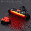 GUB Wireless Remote Bicycle Taillight USB Charging Warning Light Turn