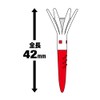 DAIYA GOLF Golf Tee Tomahawk Tee Short (7 Pieces) Total