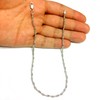 Jewelry Affairs Braided Bead And Snake Style Chain Anklet In