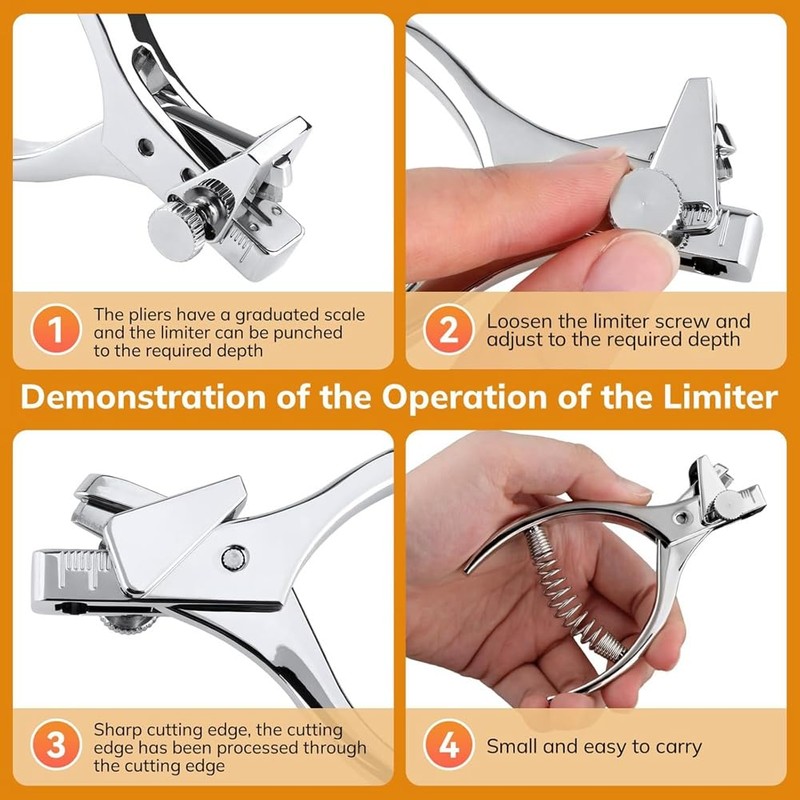 Vkyipg Pattern Notcher Tool for Fabric Sewing Pattern Pliers for