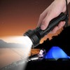 SST40 LED Flashlight USB Rechargeable 7000K 1600lm 3 Lighting Mode