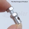 amavoler 10Pcs Universal Clutch Brake Throttle Cable Ends Stops 1/8"