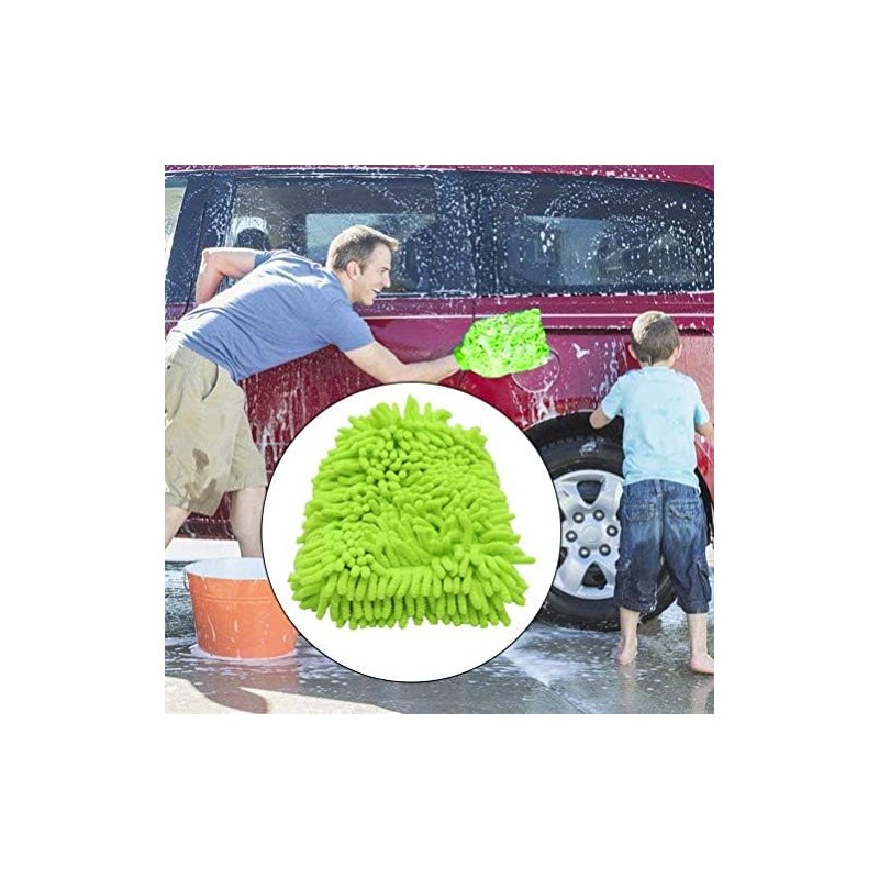 Set de 2 Guante de Lavado de Autos, Guante de