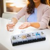GIIYAA XL Large AM/PM Weekly Pill Organizer Arthritis Friendly, 2